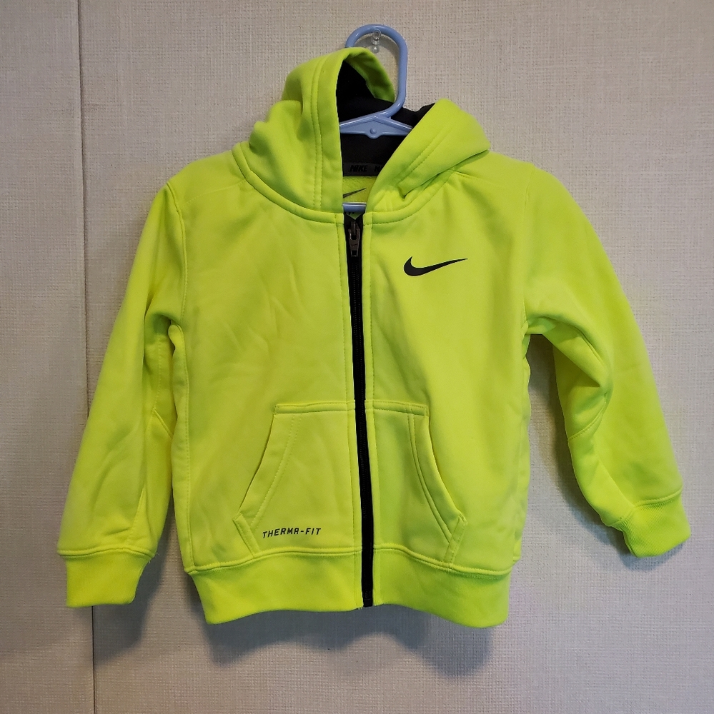 Nike Therma Fit toddler zip up sweatshirt. Size 2T. Very gently worn.